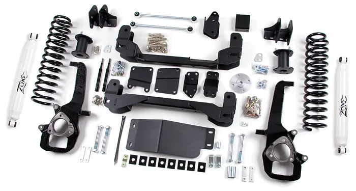 Zone Offroad 4″ Upper Strut Mounts Lift Kit 2011-2011 Dodge Ram 1500