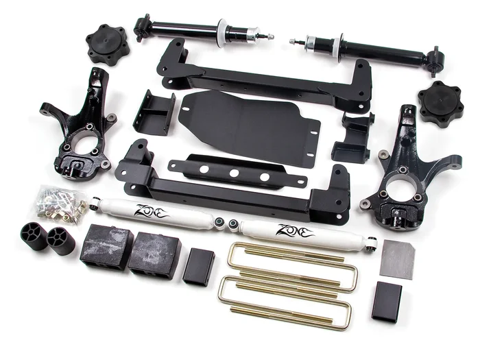 Zone Offroad 6.5″ IFS System Lift Kit 2007-2013 Silverado/Sierra 1500 4WD