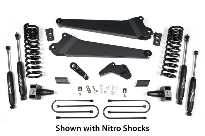 Zone Offroad 6″ Replacement Radius Arms Lift Kit 2013-2017 Ram 3500 (GAS)