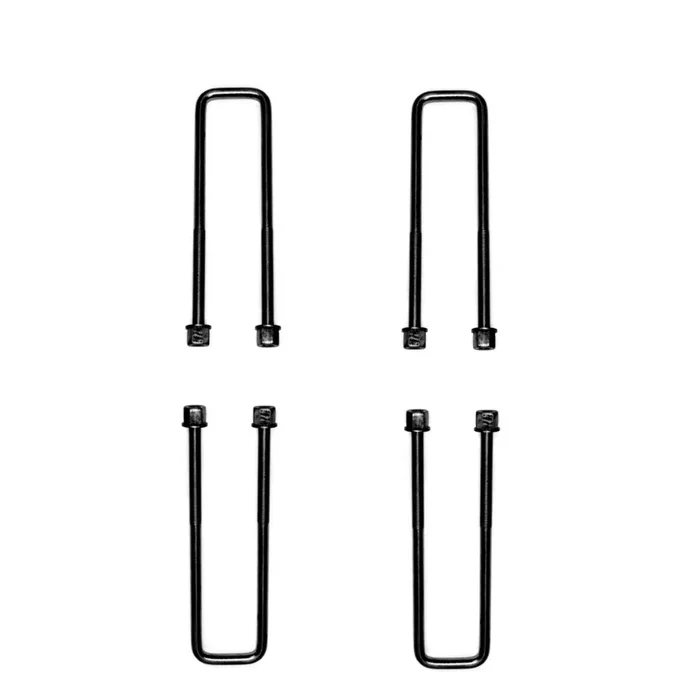 Zone Offroad Automotive Axle U-Bolt Kit 9/16 X 2-9/16 X 12-1/2-Square (Universal Fit)