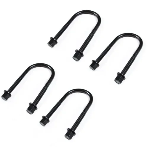 Zone Offroad Automotive Axle U-Bolt Kit 9/16 X 3-1/2 X 12-1/2-Round (Universal Fit)